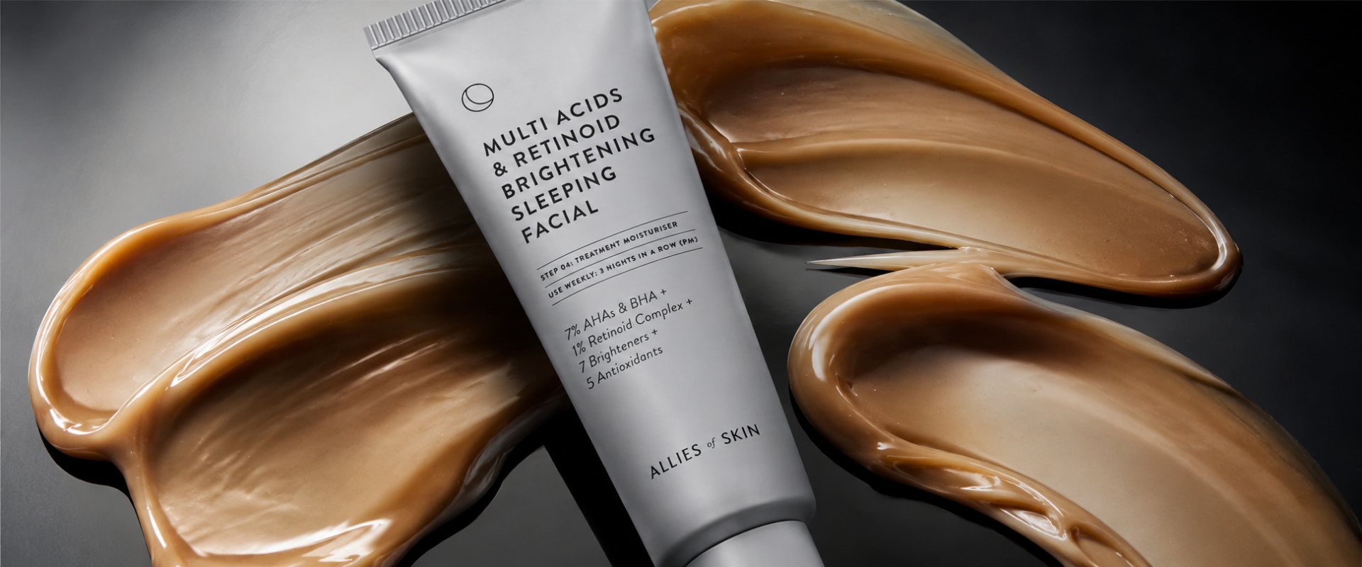 Allies of Skin Multi Acids & Retinoid Brightening Sleeping Facial
